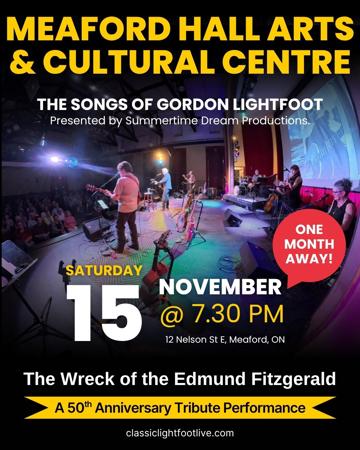 50 Years Later: A Tribute Performance Honouring The Wreck of the Edmund Fitzgerald