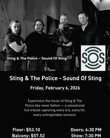 SOS: Tribute to Sting & The Police